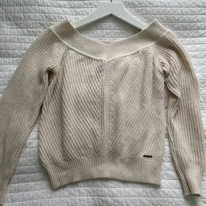 Abercrombie off-the-shoulder sweater